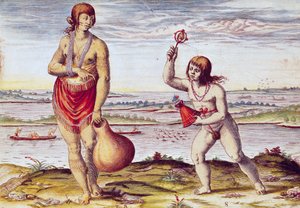 Una noble de Pomeiooc, de 